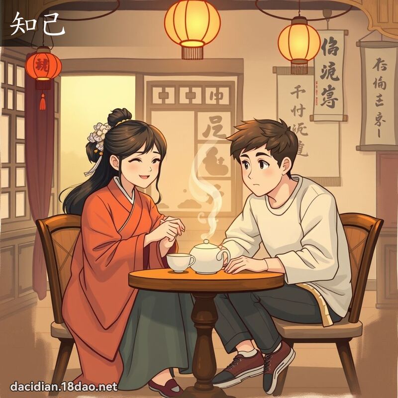 知己 - 国语大辞典配图
