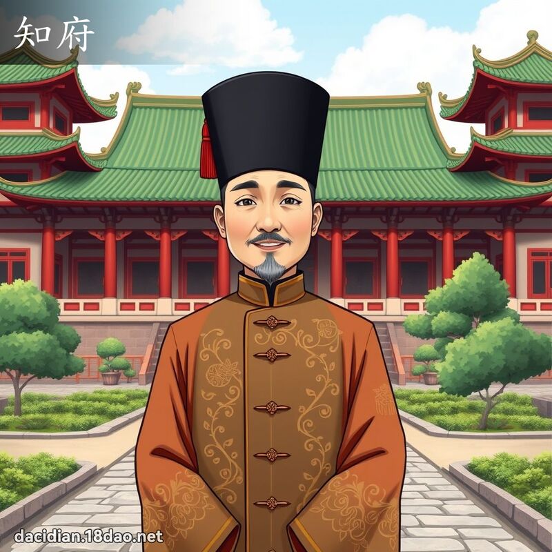 知府 - 国语大辞典配图