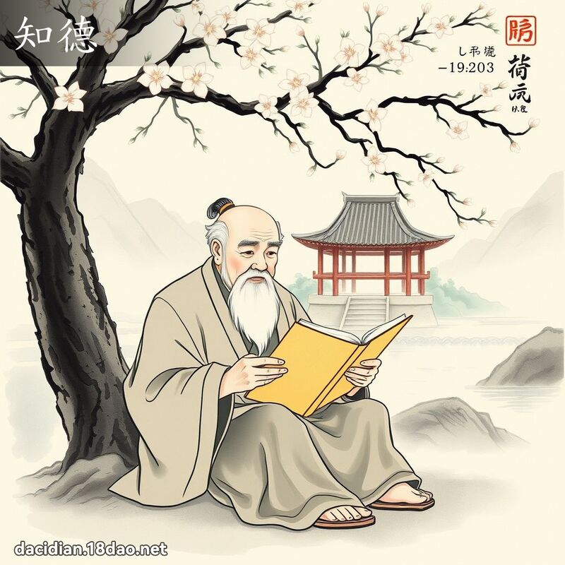 知德 - 國語大辭典配圖