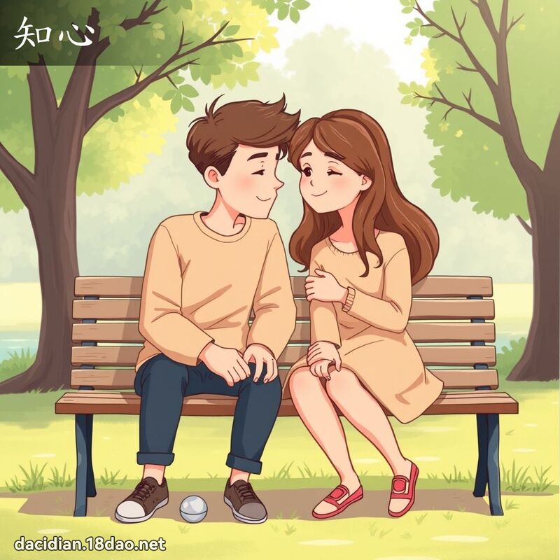 知心 - 國語大辭典配圖