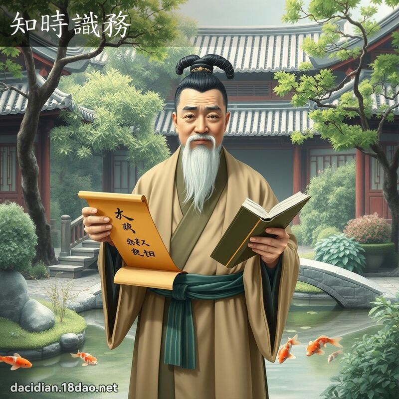 知時識務 - 國語大辭典配圖