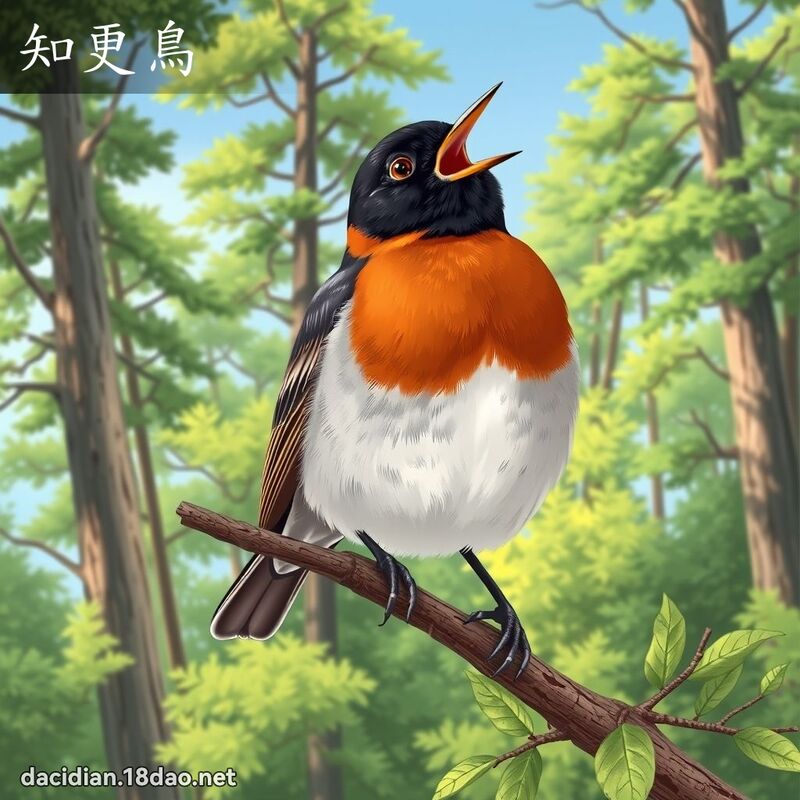 知更鳥 - 國語大辭典配圖