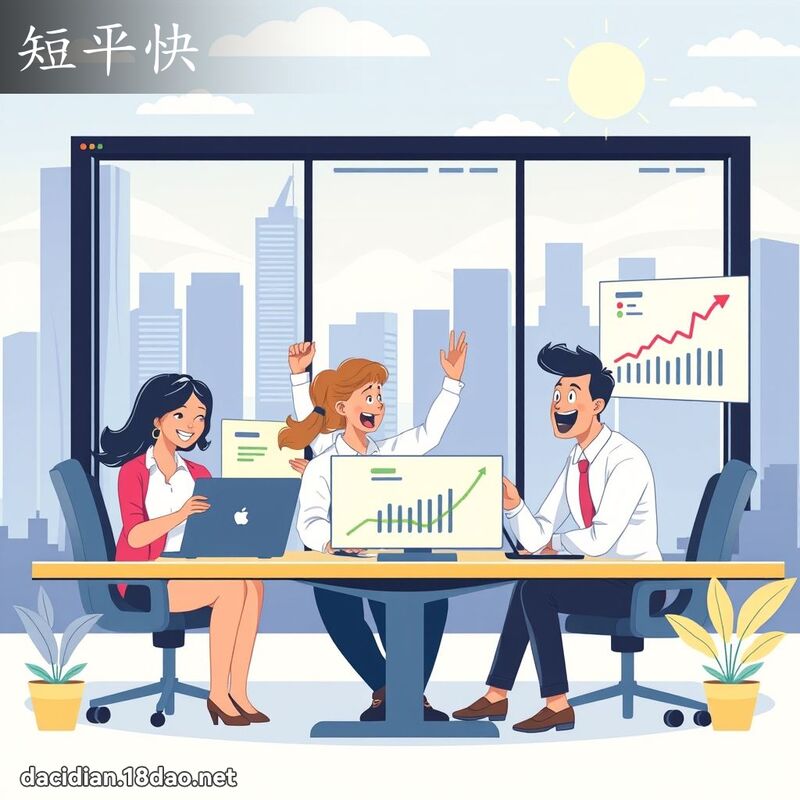 短平快 - 国语大辞典配图