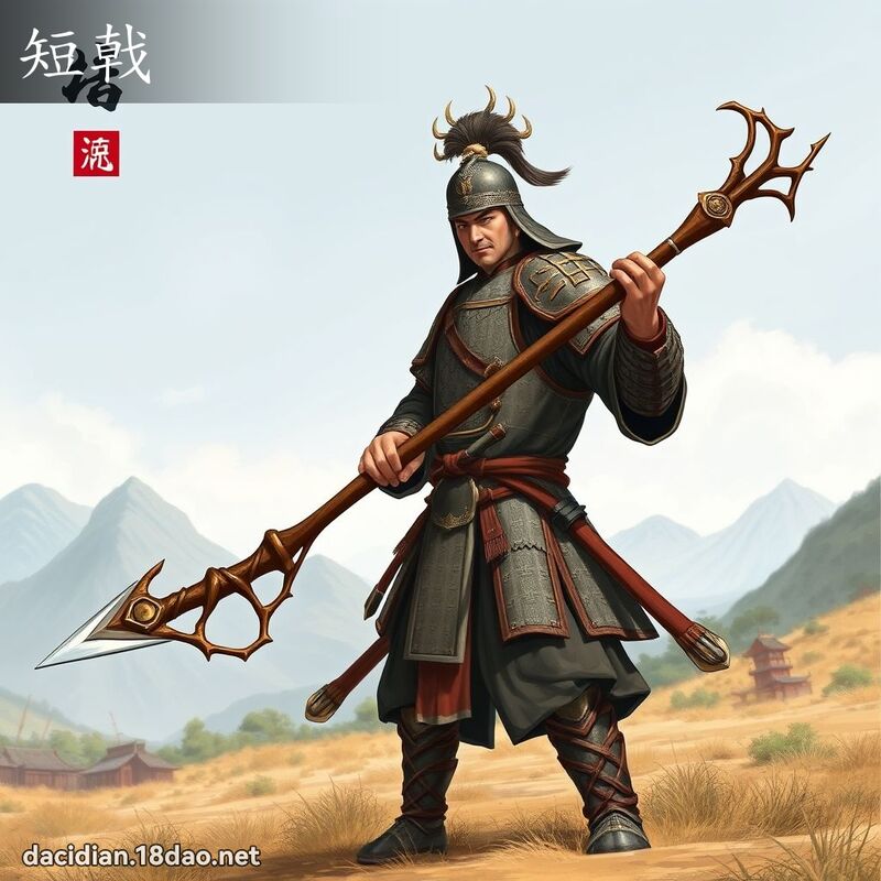 短戟 - 國語大辭典配圖