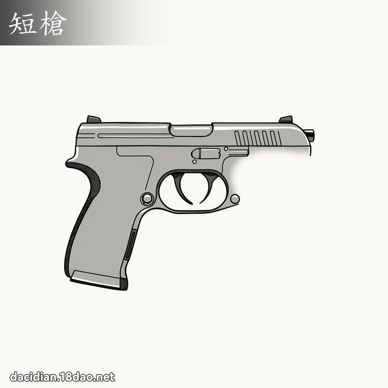 短槍 - 國語大辭典配圖