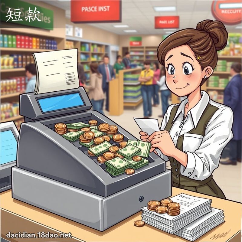 短款 - 國語大辭典配圖
