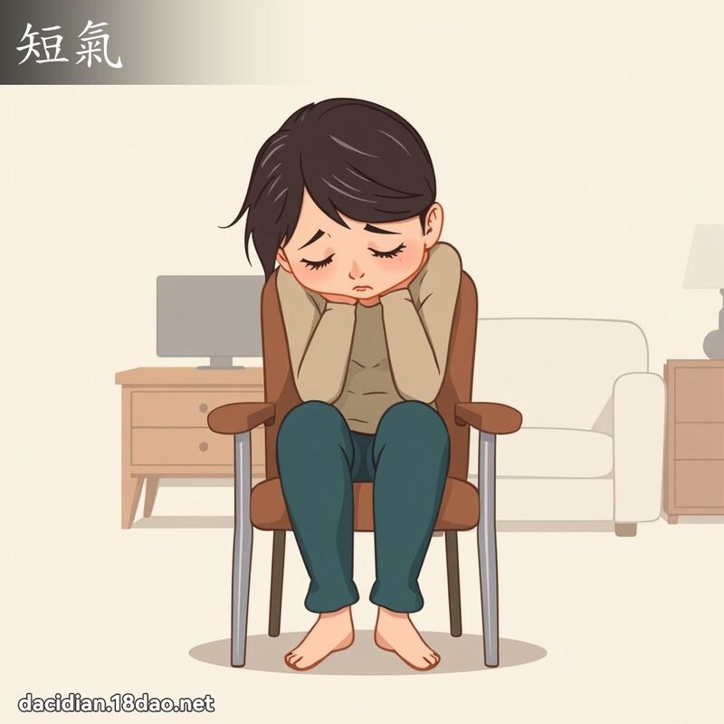 短氣 - 國語大辭典配圖