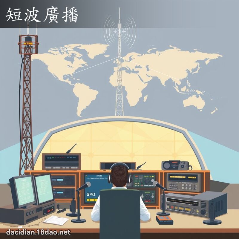 短波廣播 - 國語大辭典配圖