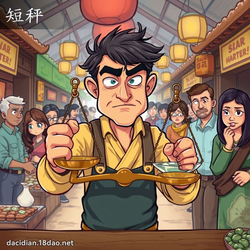 短秤 - 國語大辭典配圖
