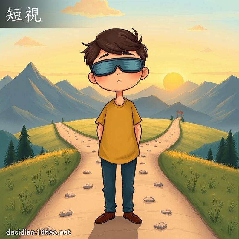 短视 - 国语大辞典配图