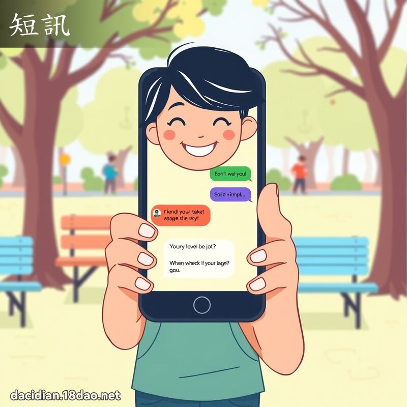 短讯 - 国语大辞典配图
