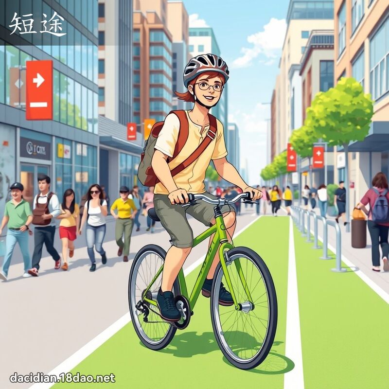 短途 - 国语大辞典配图
