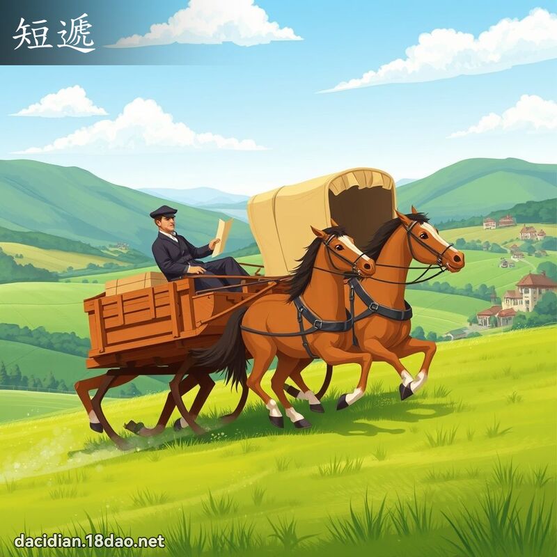 短递 - 国语大辞典配图