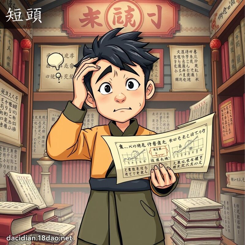 短頭 - 國語大辭典配圖
