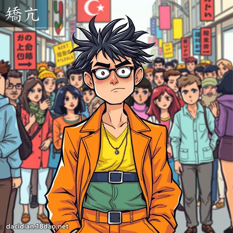 矯亢 - 國語大辭典配圖