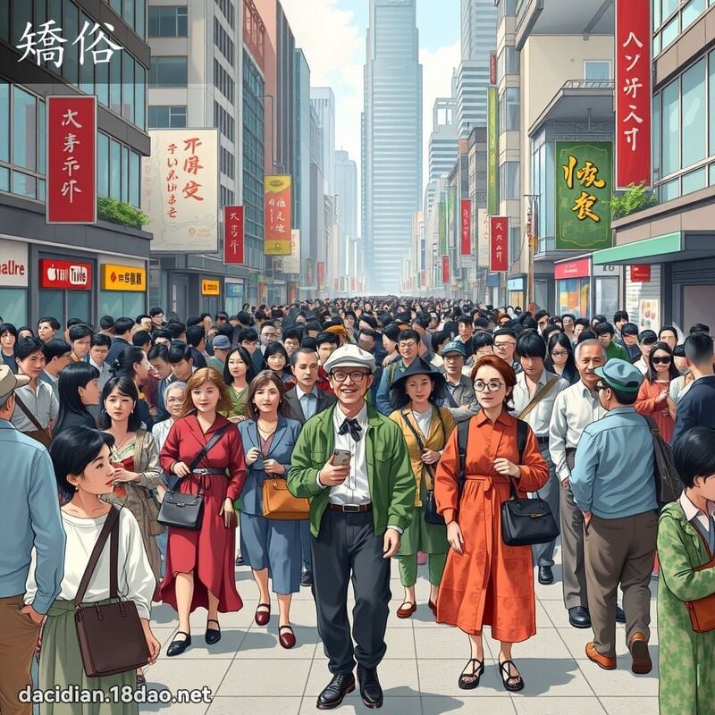矯俗 - 國語大辭典配圖