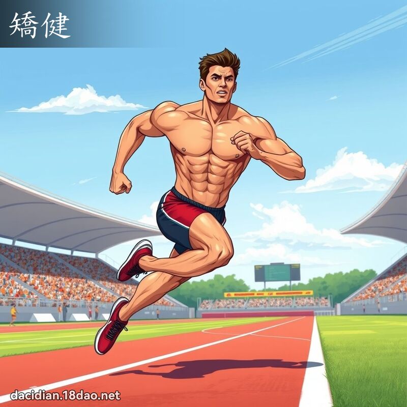 矯健 - 國語大辭典配圖