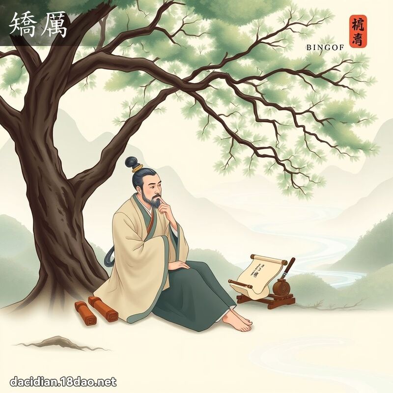 矯厲 - 國語大辭典配圖