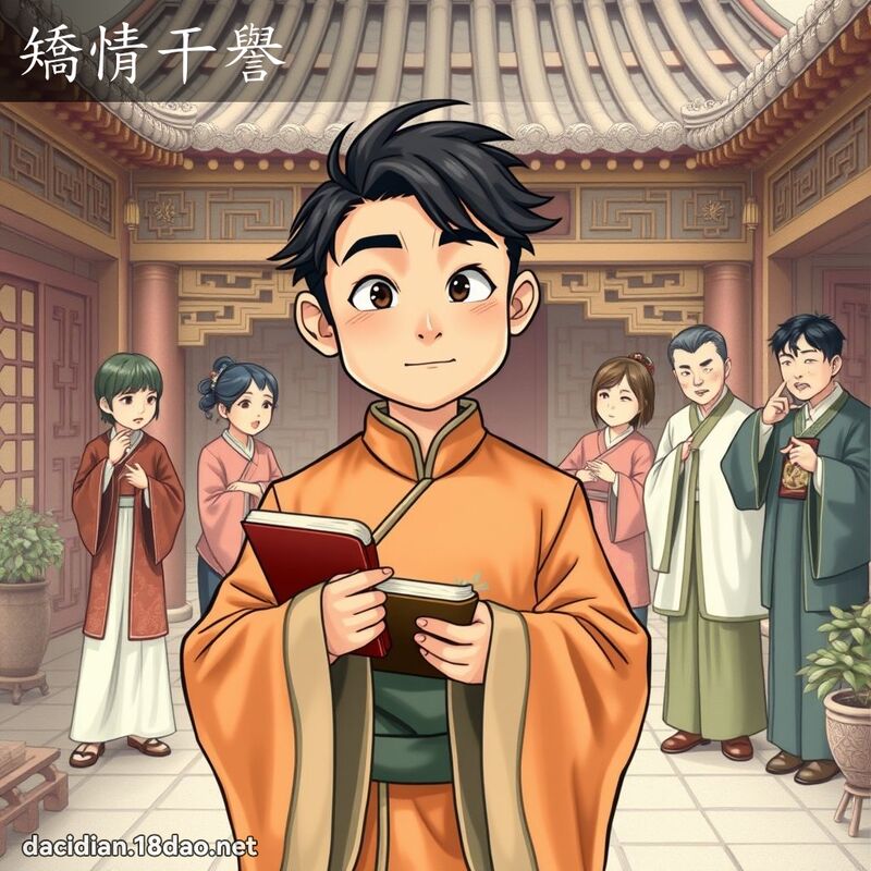 矯情干譽 - 國語大辭典配圖