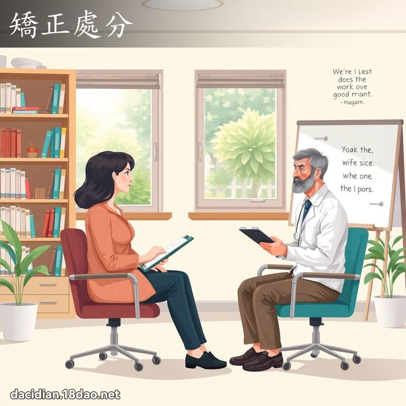 矯正處分 - 國語大辭典配圖