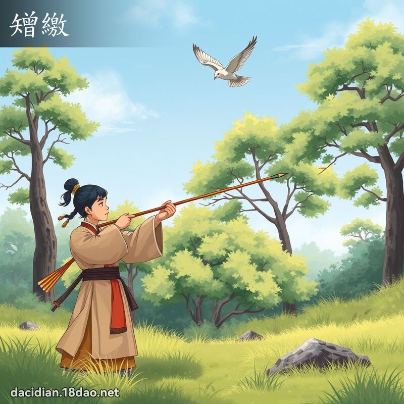 矰缴 - 国语大辞典配图