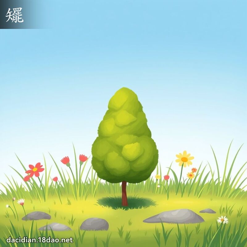 矲 - 國語大辭典配圖