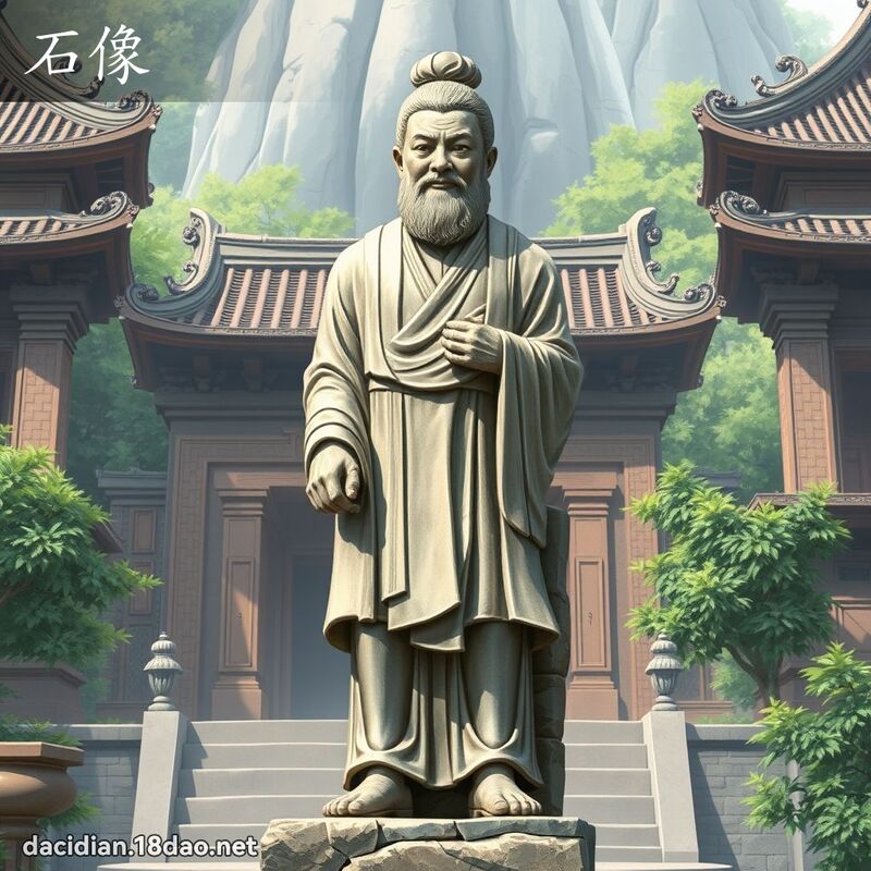 石像 - 国语大辞典配图
