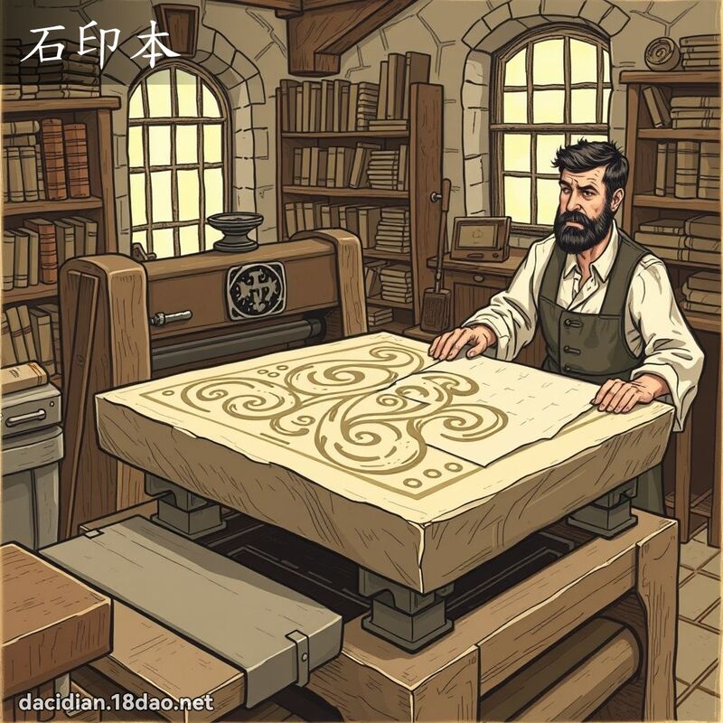 石印本 - 國語大辭典配圖