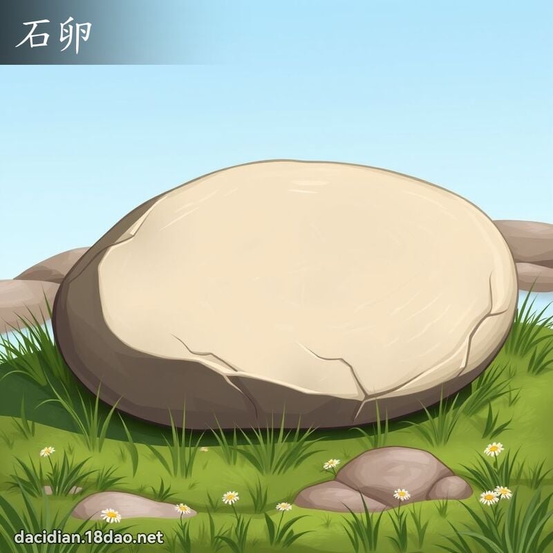 石卵 - 國語大辭典配圖