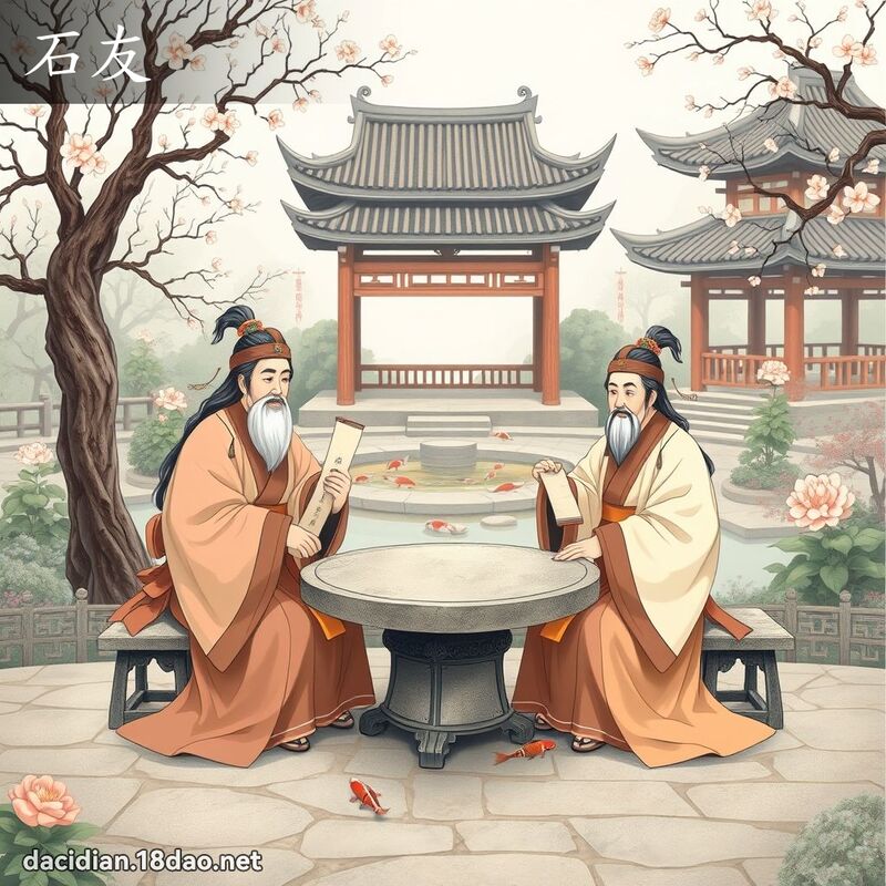 石友 - 國語大辭典配圖