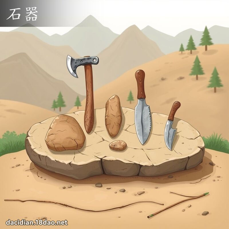 石器 - 國語大辭典配圖
