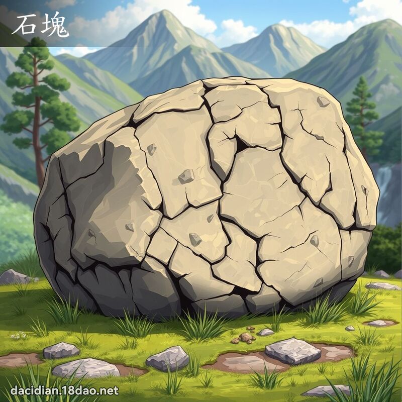 石塊 - 國語大辭典配圖