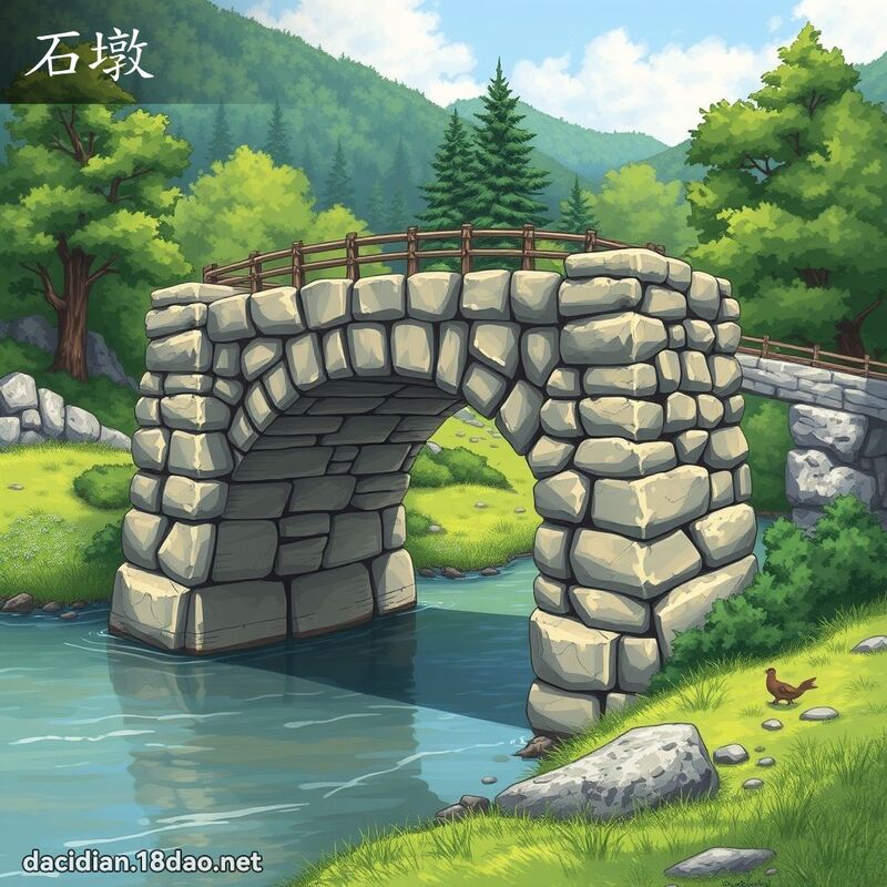 石墩 - 國語大辭典配圖