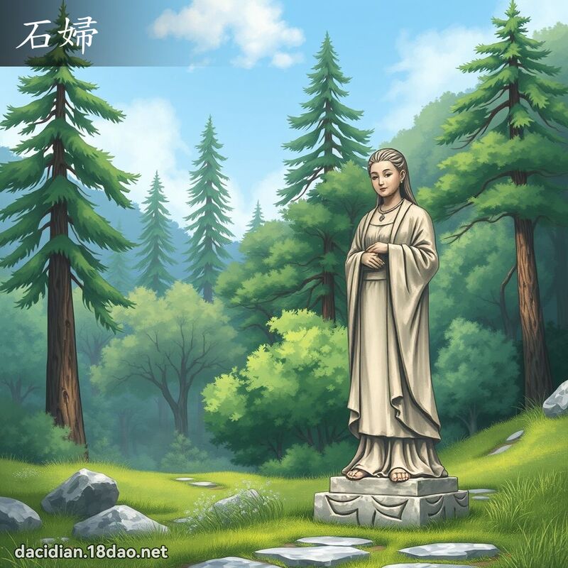 石婦 - 國語大辭典配圖