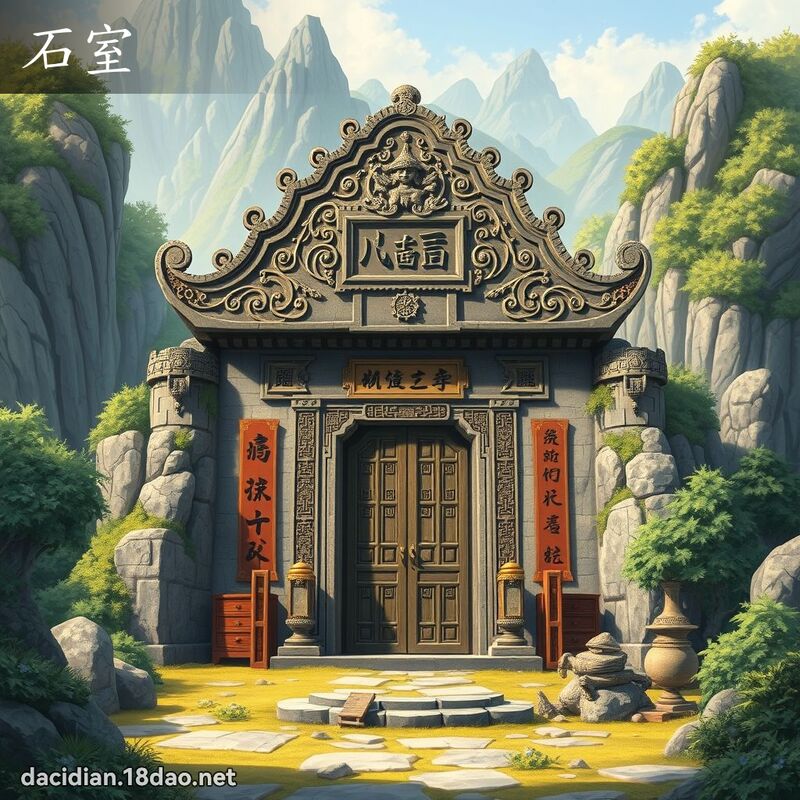 石室 - 國語大辭典配圖