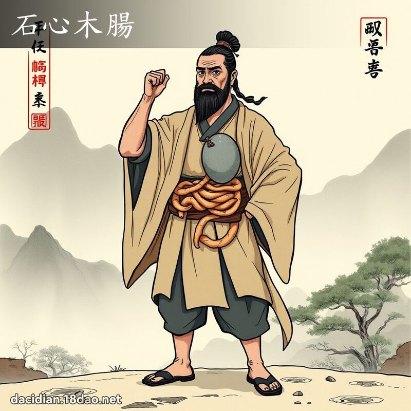石心木肠 - 国语大辞典配图