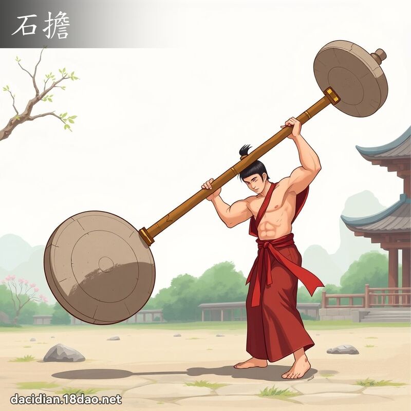 石担 - 国语大辞典配图