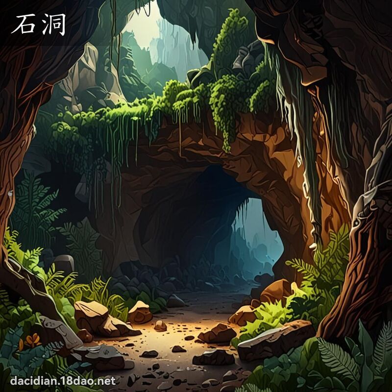 石洞 - 國語大辭典配圖