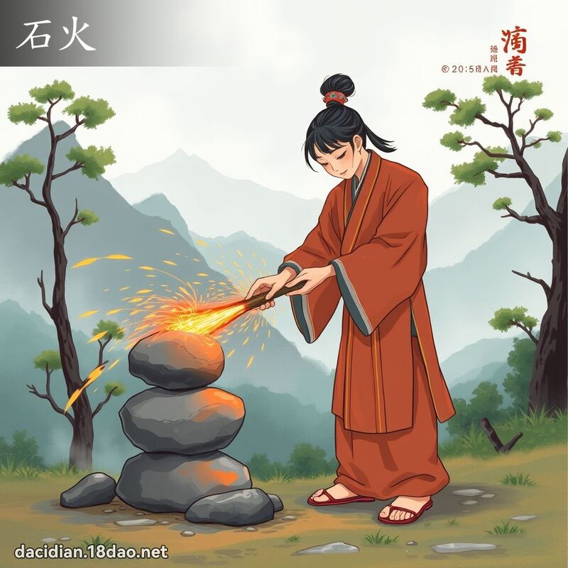 石火 - 國語大辭典配圖