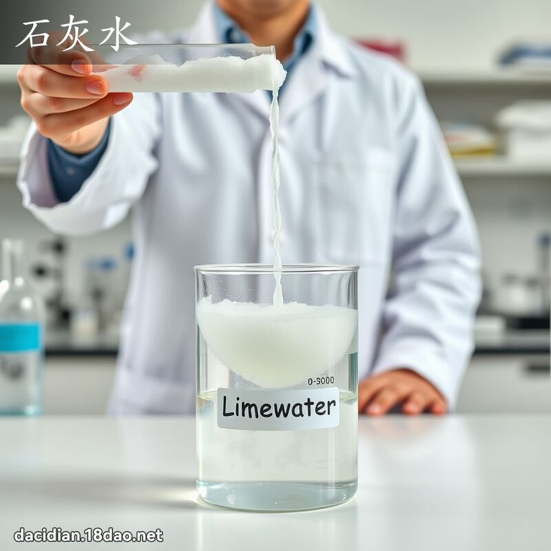 石灰水 - 國語大辭典配圖