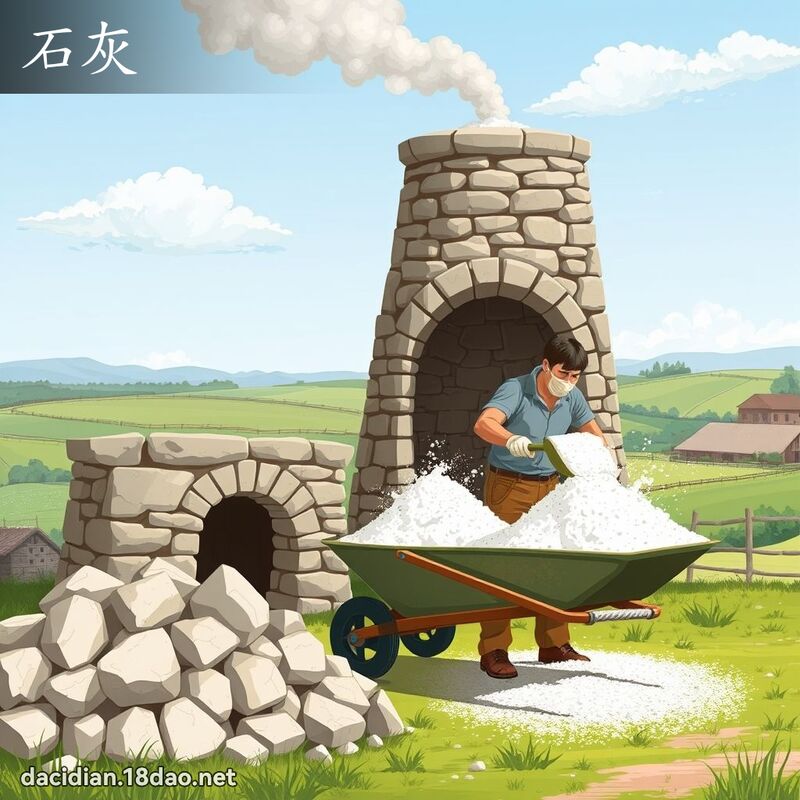 石灰 - 国语大辞典配图