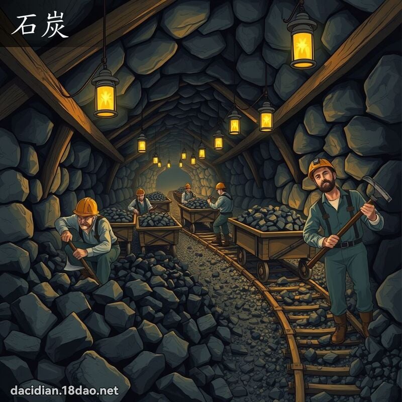 石炭 - 國語大辭典配圖