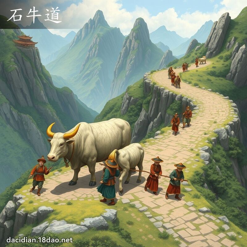 石牛道 - 国语大辞典配图