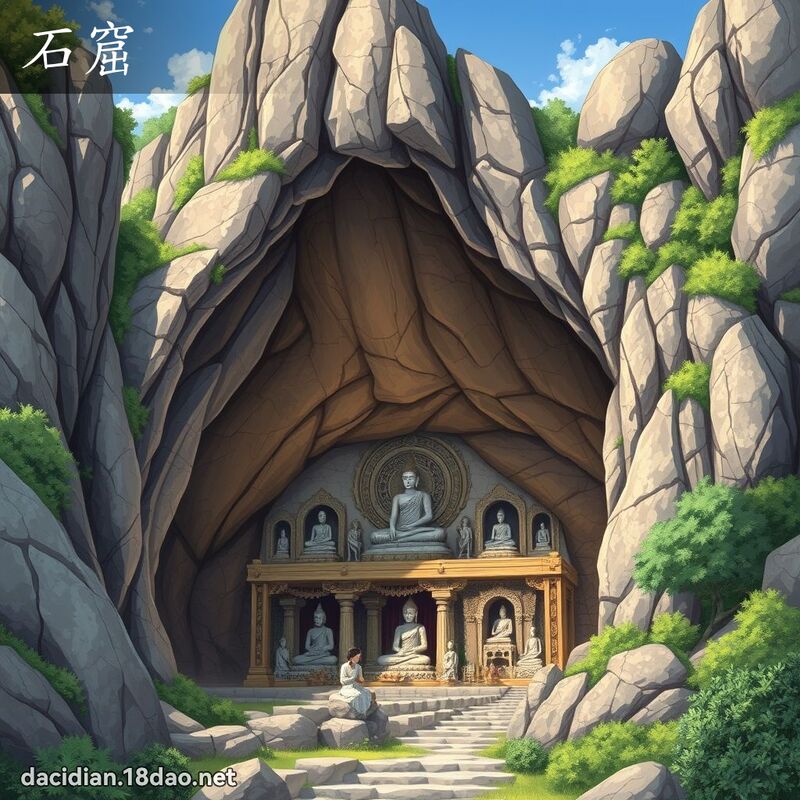 石窟 - 國語大辭典配圖