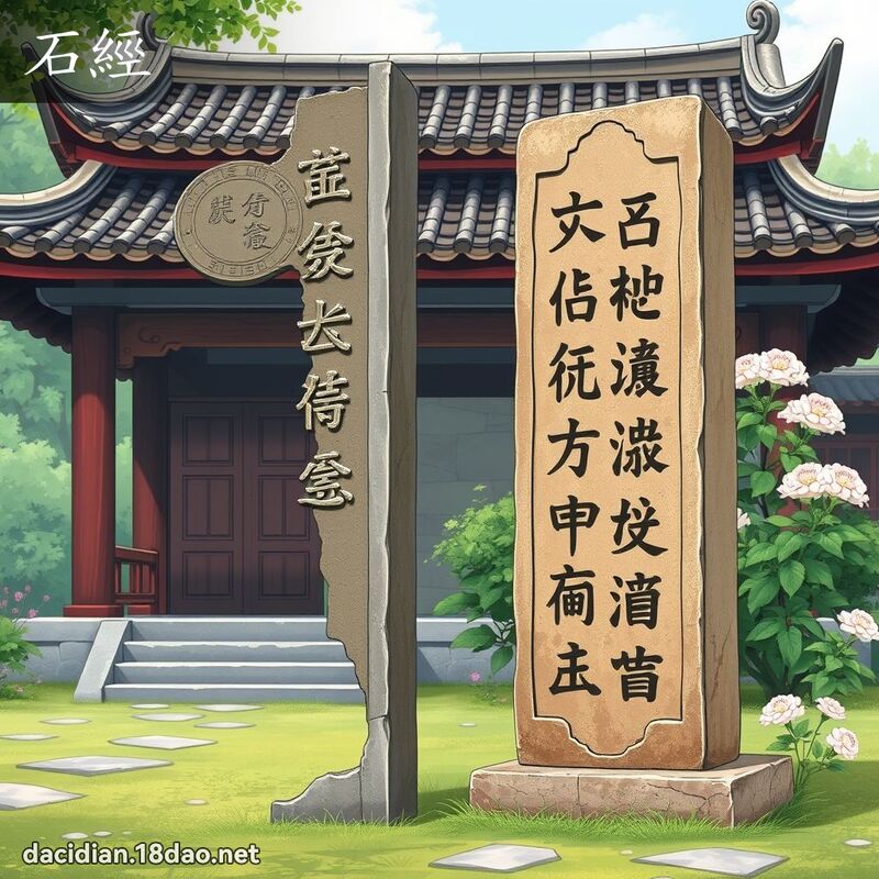 石经 - 国语大辞典配图