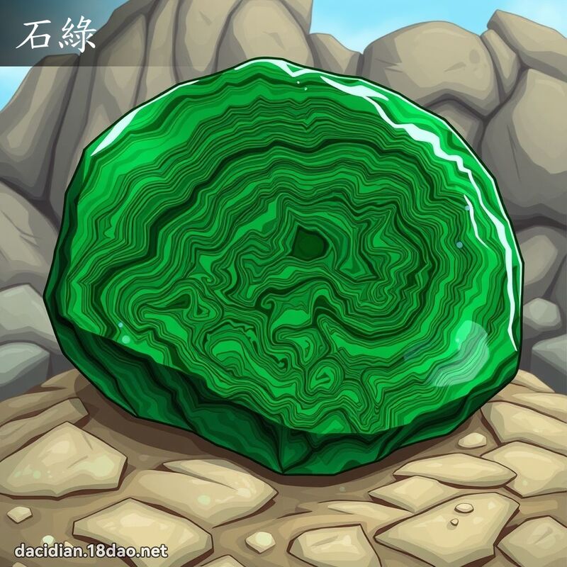 石綠 - 國語大辭典配圖