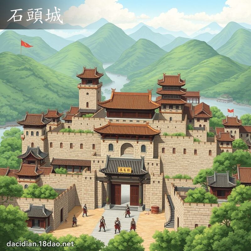 石頭城 - 國語大辭典配圖