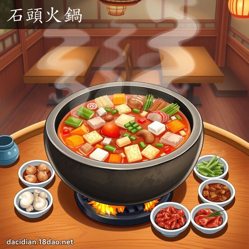 石頭火鍋 - 國語大辭典配圖
