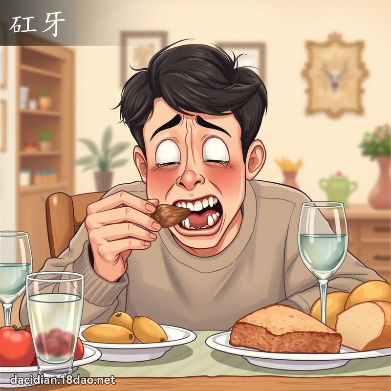 詞語: 矼牙 (多意詞)