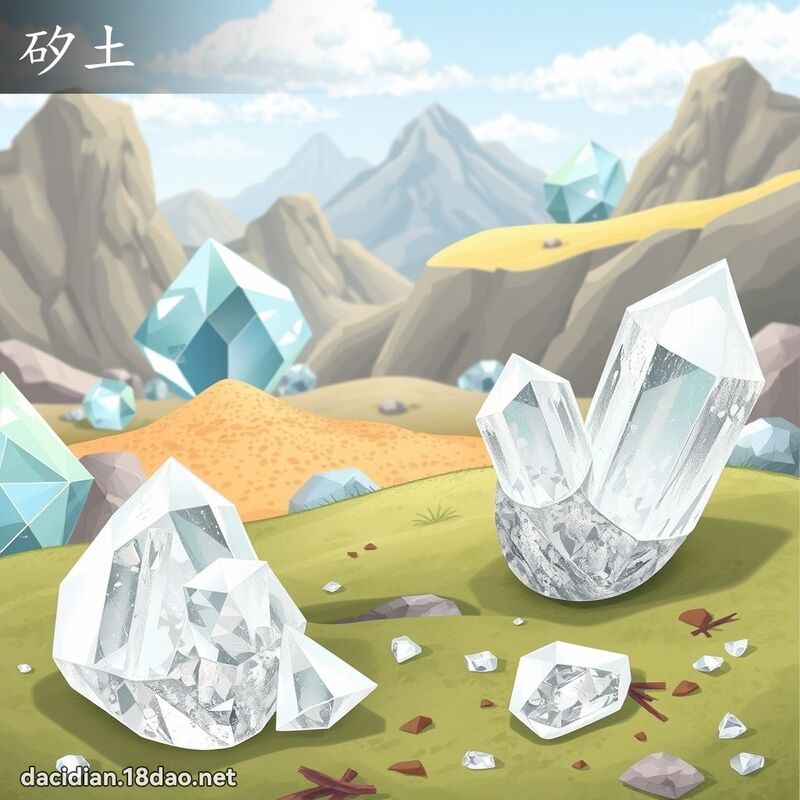 硅土 - 国语大辞典配图
